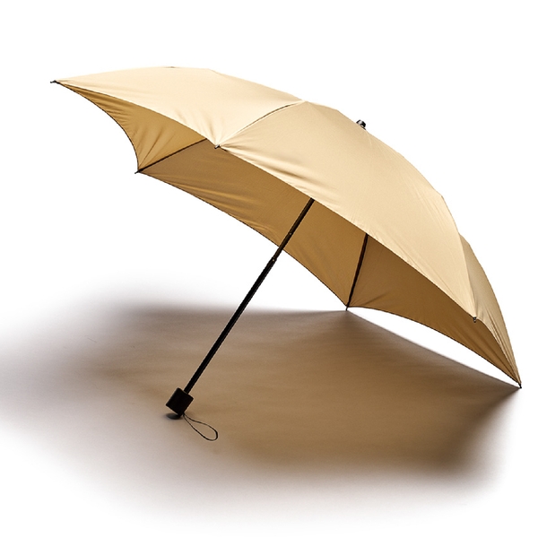 たたんでも伸ばしても使えるUV傘：ブラックの商品画像6枚目