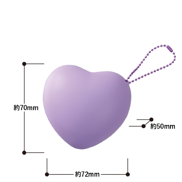 サインボール(ハート型)：ブルーの商品画像8枚目