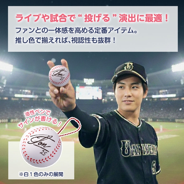 サインボール(野球ボール型)：ホワイトの商品画像6枚目