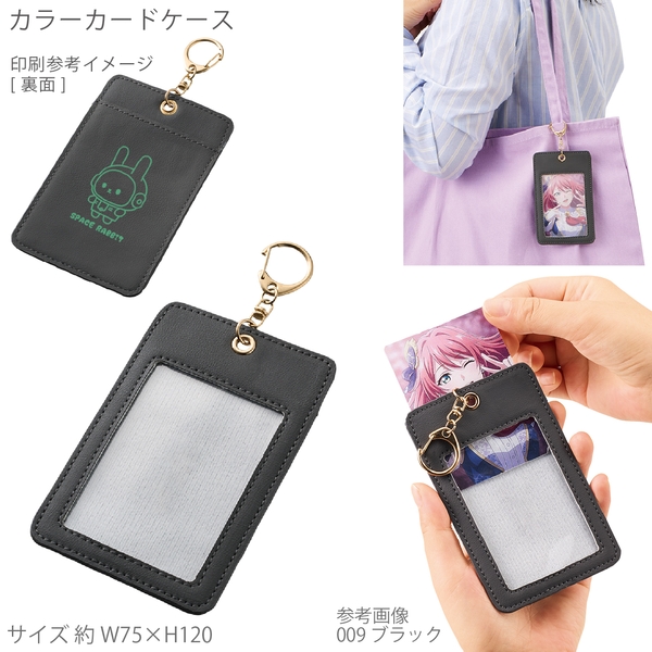 カラーカードケース：ブラック