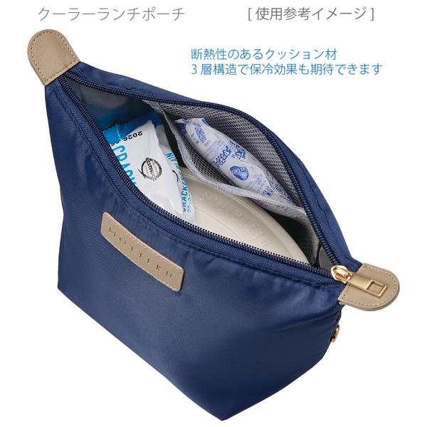 クーラーランチポーチ：ネイビーの商品画像6枚目