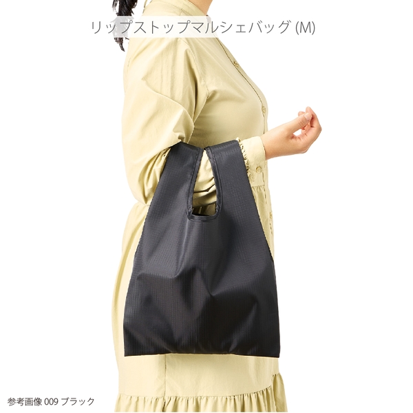 リップストップマルシェバッグ(M)：ホワイトの商品画像12枚目