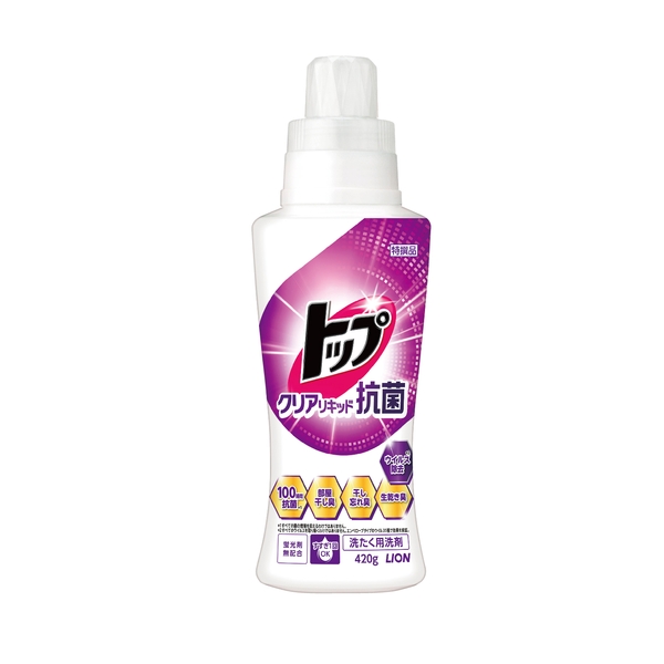 トップクリアリキッド抗菌420g(10ct)【まとめてお得】【ライオンノベルティ・ギフト・販促品】