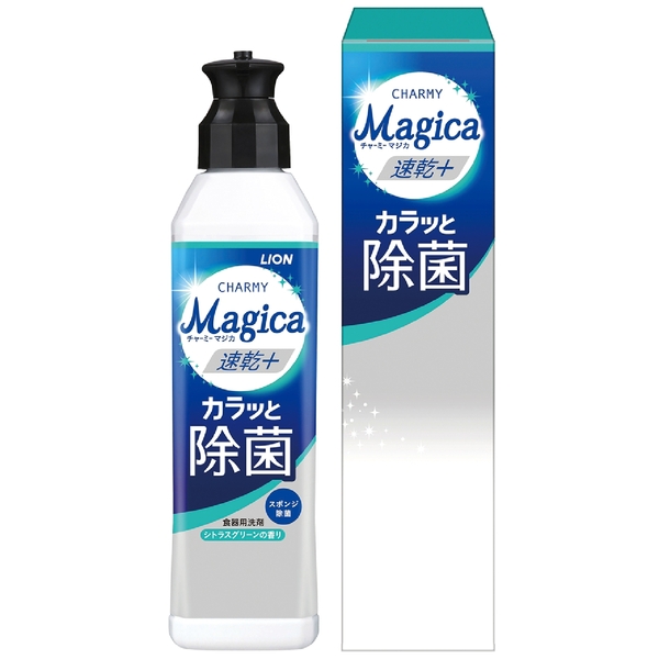 LION【 1カートン】CHARMYMagica220ml(速乾+カラッと除菌シトラスグリーンの香り)箱入