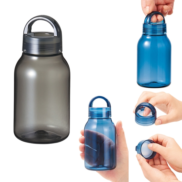 Handit　クリアボトル350ml：ブラック