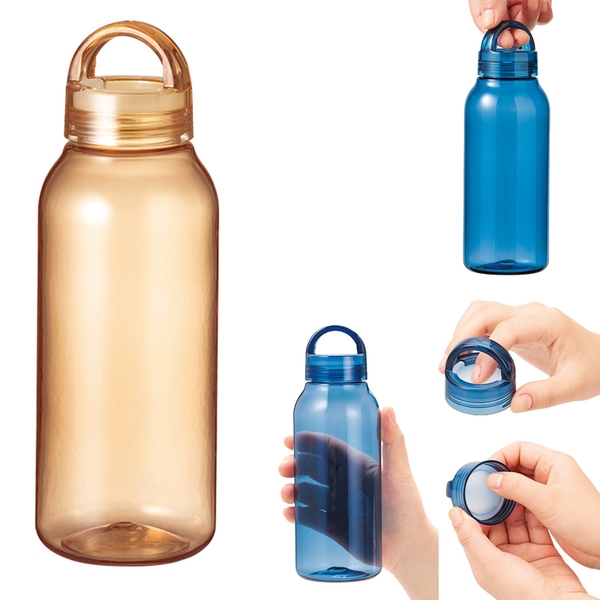 Handit　クリアボトル500ml：オレンジ