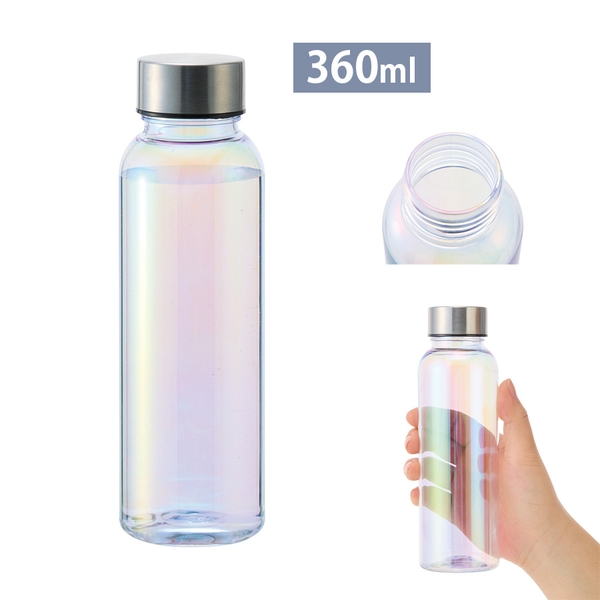 オーロラクリアボトル360ml：クリア
