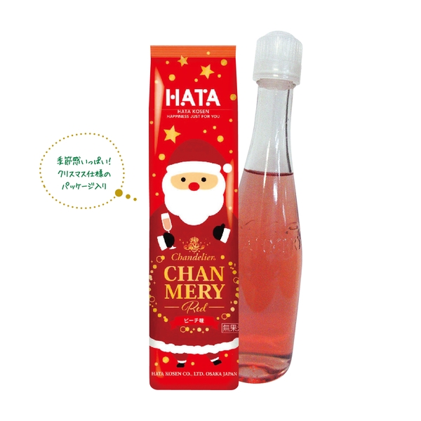 X’masシャンメリー(袋入)　レッド 【Xmasグッズ】