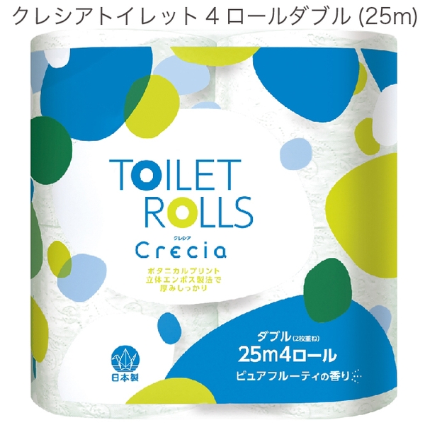 クレシアトイレット4ロールダブル(25m) 【販促専用非売品】
